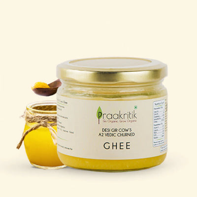 Praakritik Desi Gir Cow A2 Ghee 250ml