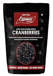 Essence Nutrition - Cranberries 250gm