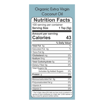 Praakritik C/P Extra Virgin Coconut Oil 500ml