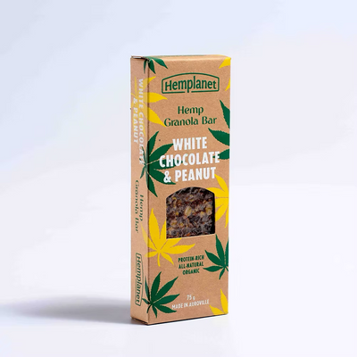Hemplanet - Granola Bar White Chocolate & Peanut