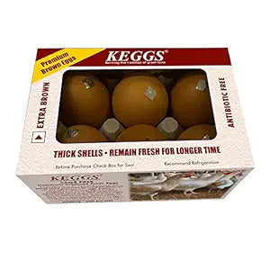 Keggs - Brown 6pcs