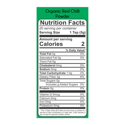 Praakritik Red Chilli Powder 100g