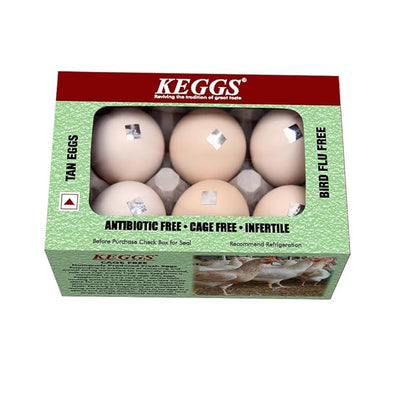 Keggs - Desi Egg Pack of 6