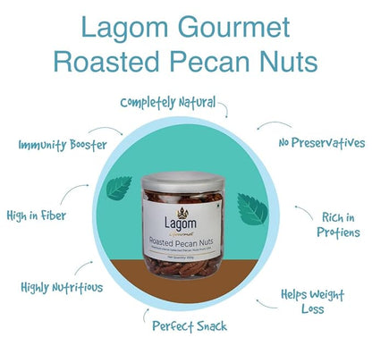 Lagom Gourmet - Roasted Pecan Nuts