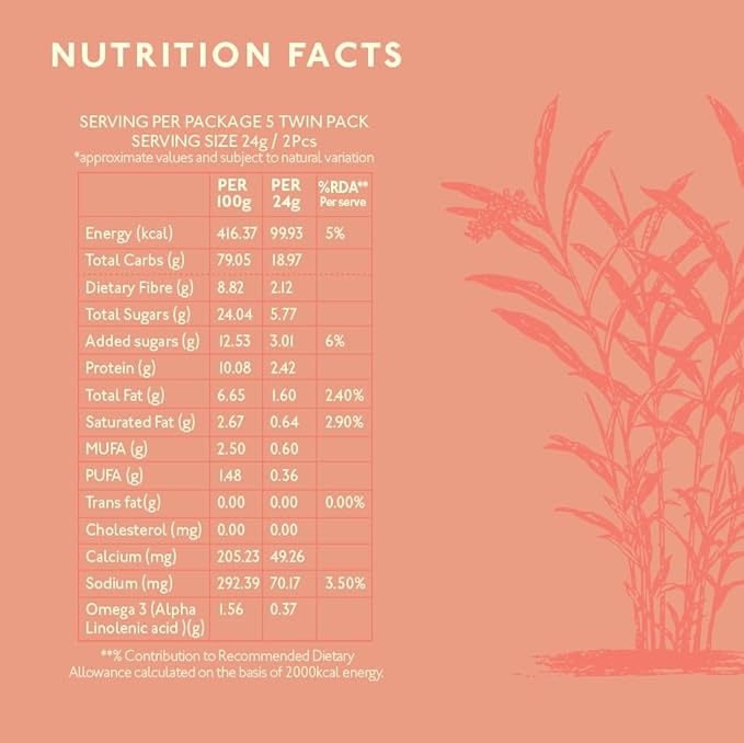 Nourish Organics - Ginger Oats Cookies