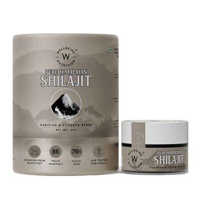 Wellbeing Nutrition Shilajit Silver 10g