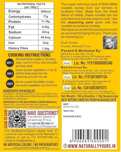 Naturally Yours - Multi Millet 180g
