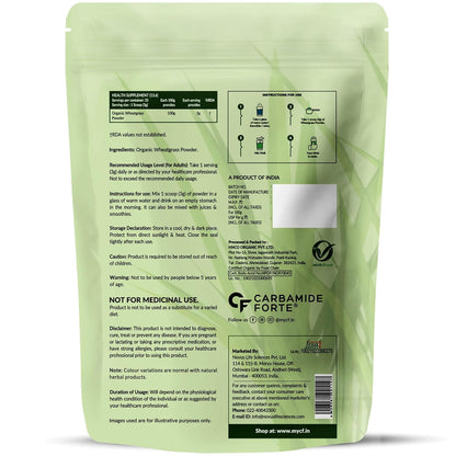 Carbamide Forte - Organic Wheat Grass Powder 100g