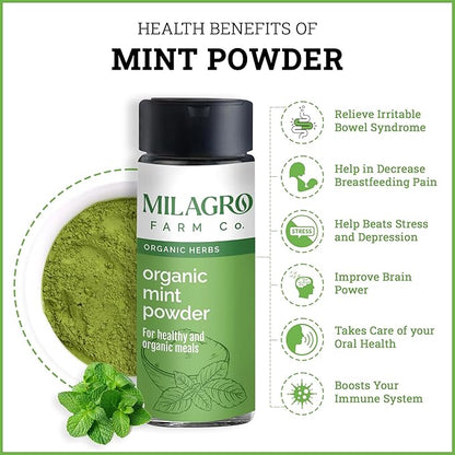 Milagro - Organic Mint Powder