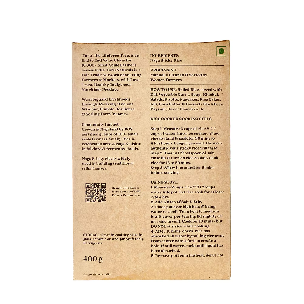 Taru - Naga Sticky Rice 400g
