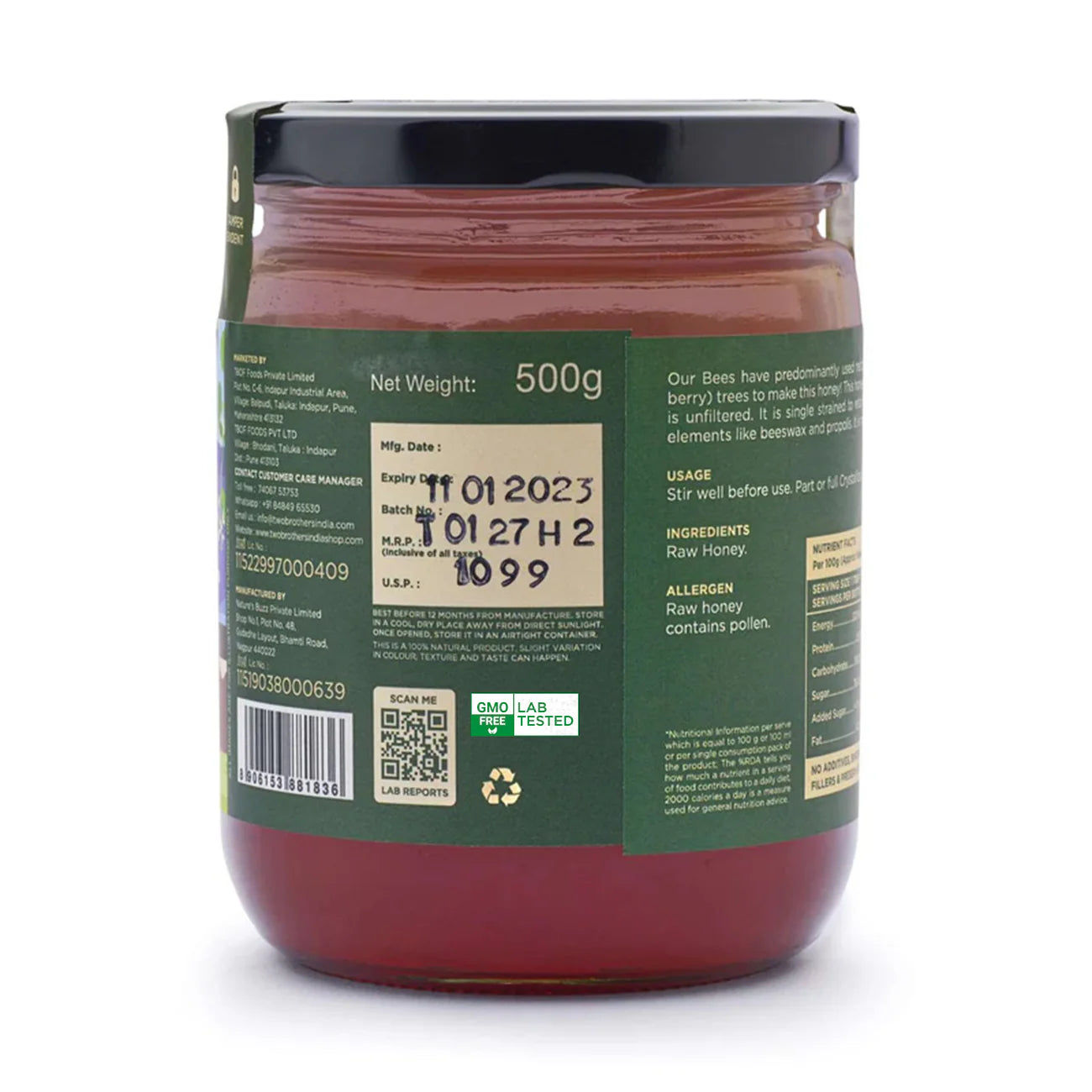 TBOF Ber Tree Honey