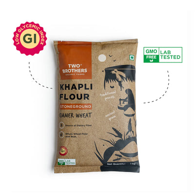 TBOF Khapli Flour 1kg