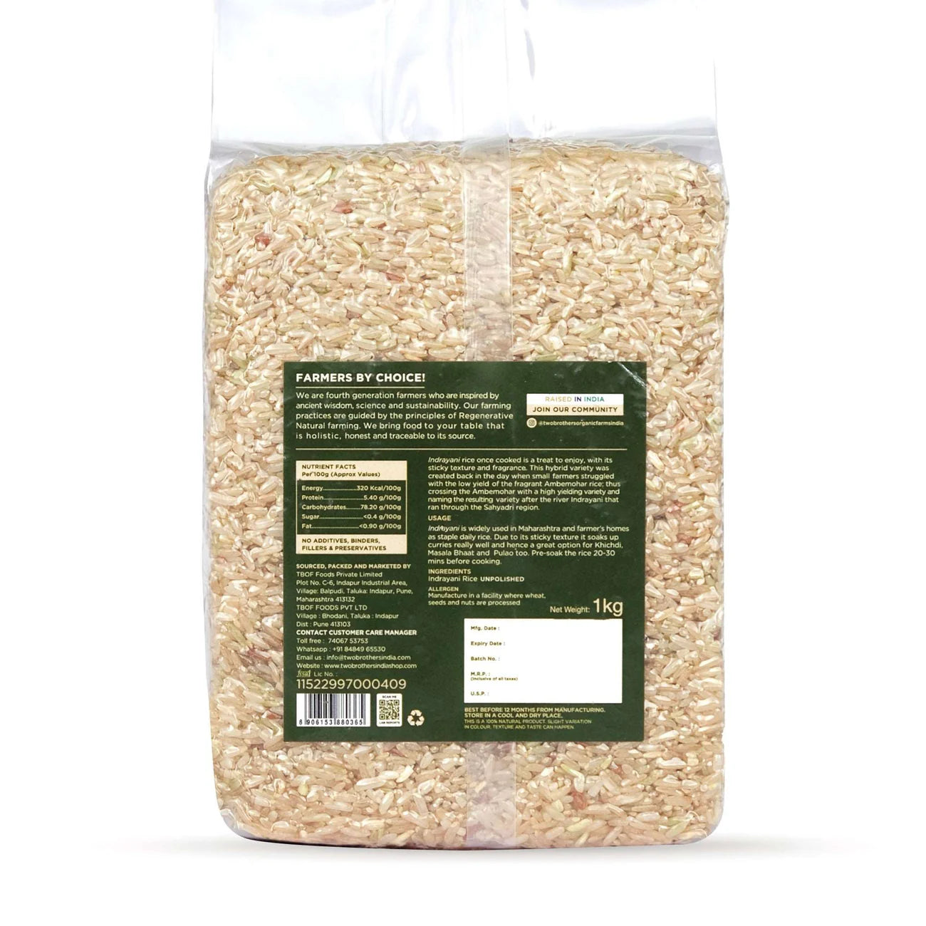 TBOF Indrayani 1kg