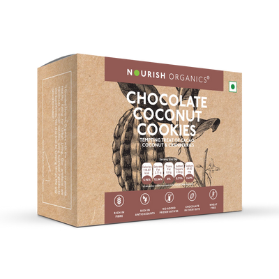 Nourish Organics - Chocolate Coconut Cookies