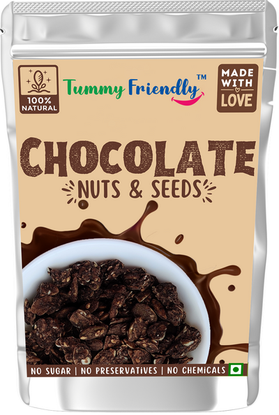 Tummy Friendly Chocolate Nuts & Seeds