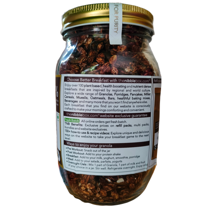 The Nibble Box Chocohazelnut Chukwagon Granola