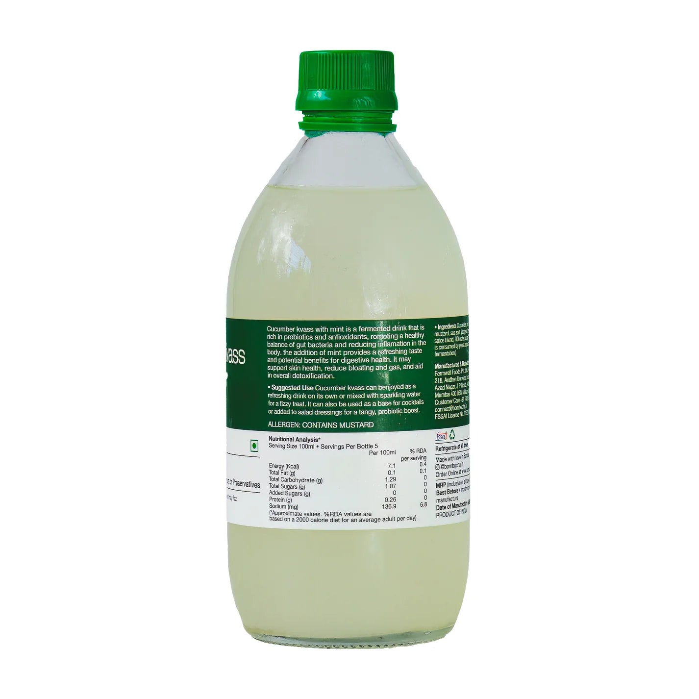 Bombucha - Cucumber Kvass