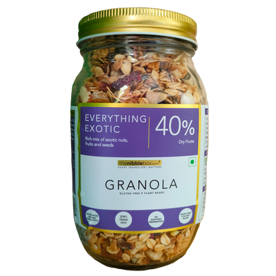 The Nibble Box Everything Exotic Granola