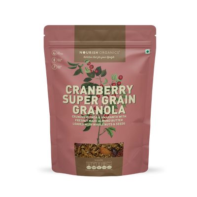 Nourish Organics - Cranberry Super Granola