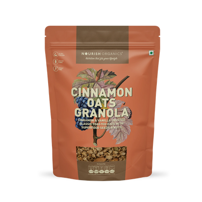 Nourish Organics - Cinnamon Oats Granola