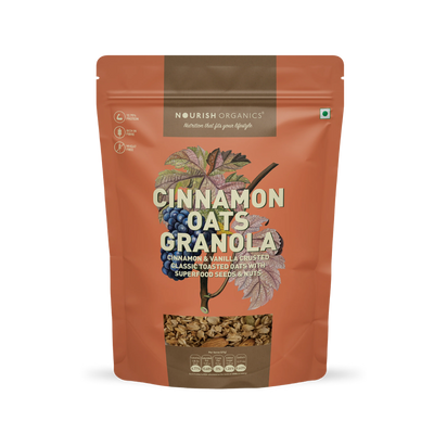 Nourish Organics - Cinnamon Oats Granola