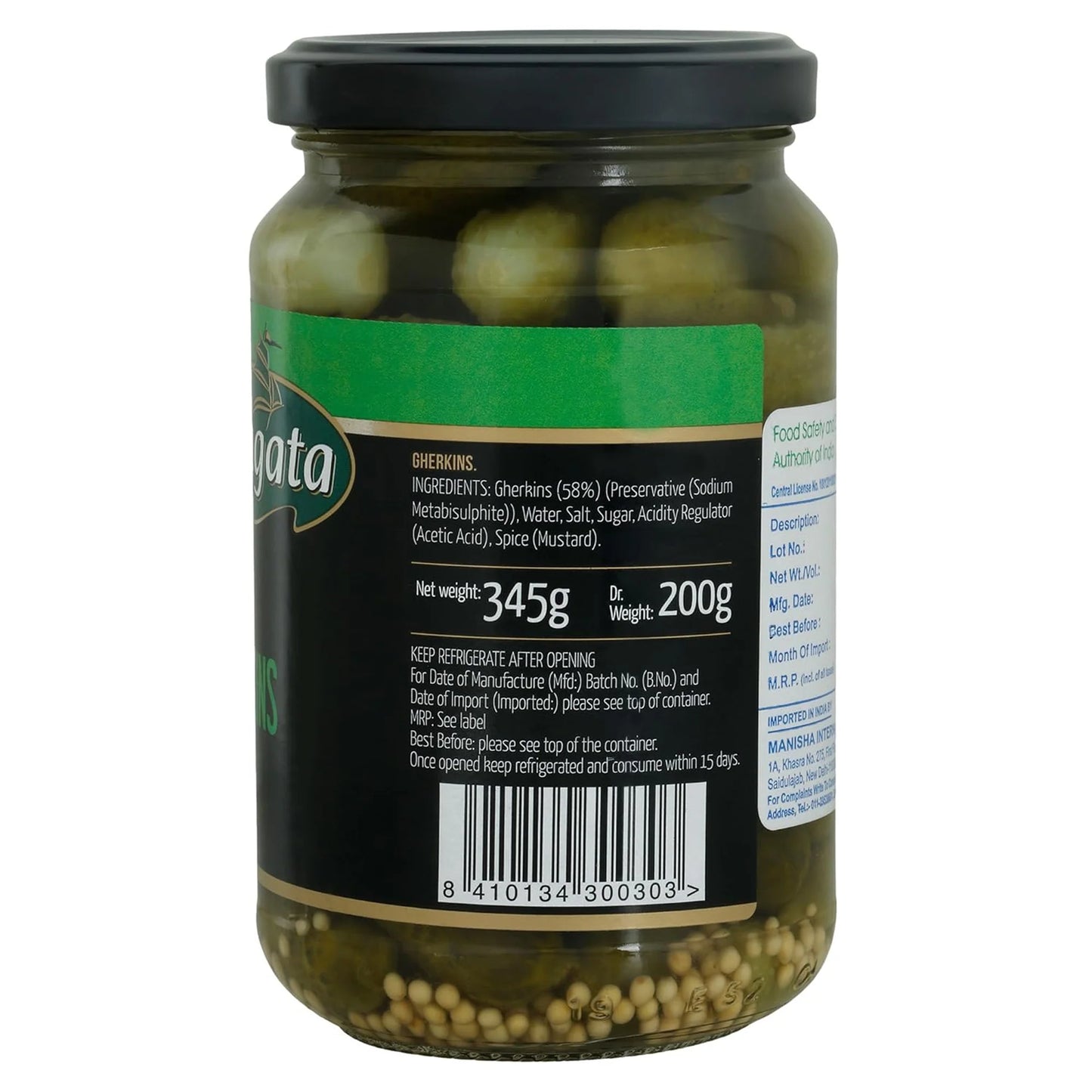 Fragata - Gherkins 345g