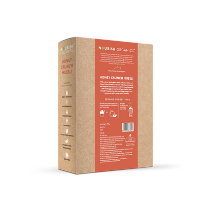 Nourish Organics - Honey Crunch Muesli