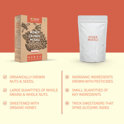 Nourish Organics - Honey Crunch Muesli