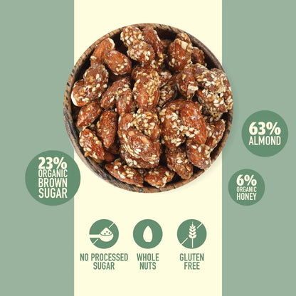 Nourish Organics - Honey Roasted Almond