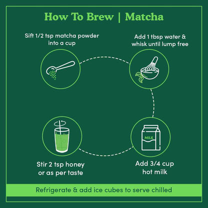 Vadham Authentic Matcha Green Tea with Vanilla