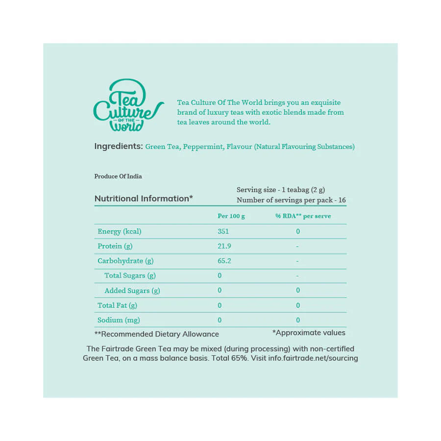 TCW Moroccan Mint