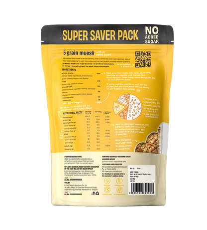 The Whole Truth- 5 Grain Muesli