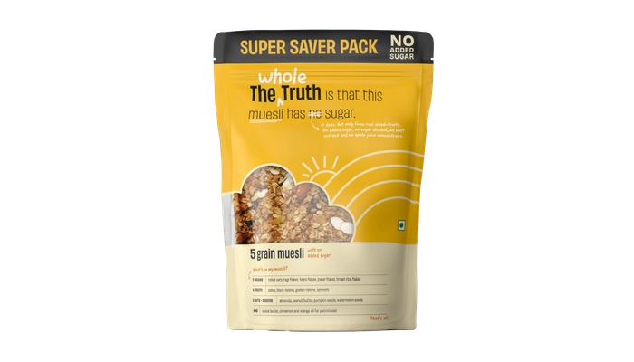 The Whole Truth- 5 Grain Muesli