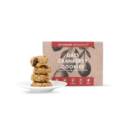 Nourish Organics - Oats Cranberry Cookies