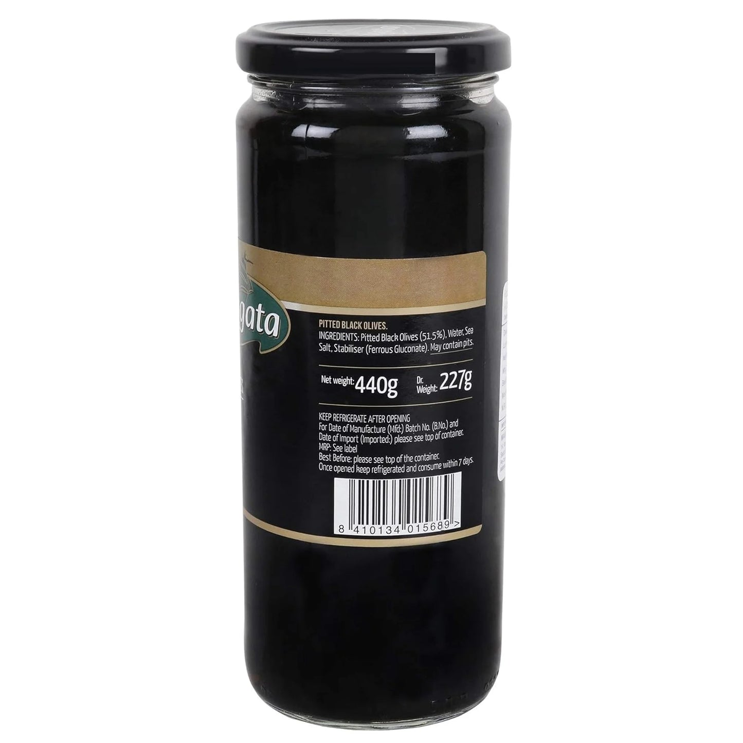 Fragata - Pitted Black Olive 440 g