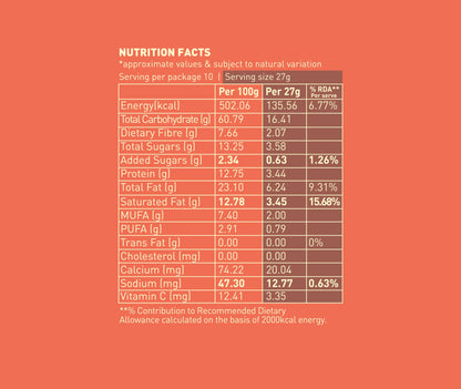Nourish Organics - Cinnamon Oats Granola
