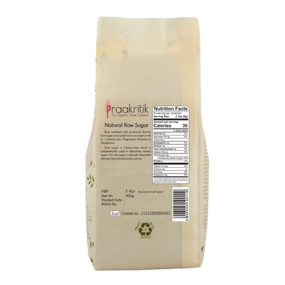 Praakritik Raw Sugar 500g