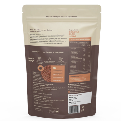 Nourish You - Roasted Flax Seeds 100g