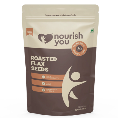 Nourish You - Roasted Flax Seeds 100g