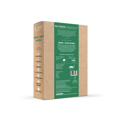 Nourish Organics - Seeds + Nuts Muesli