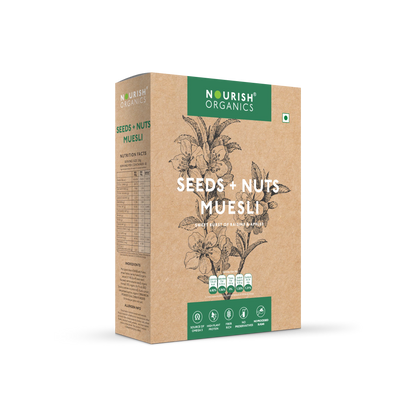 Nourish Organics - Seeds + Nuts Muesli