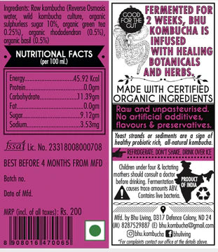 Bhu Kombucha - Spark 100ml