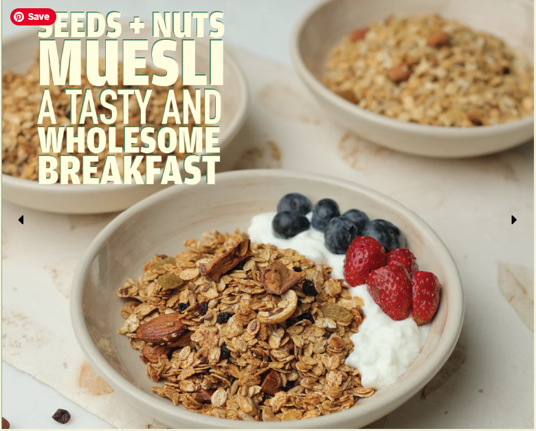 Seeds + Nuts Muesli