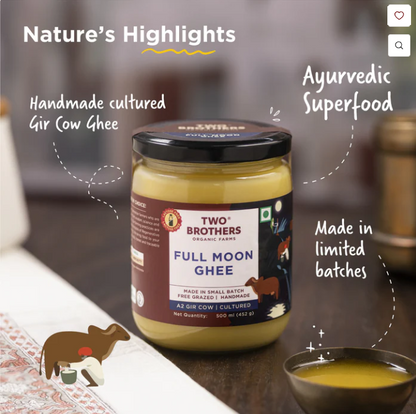 Full Moon Cultured Ghee