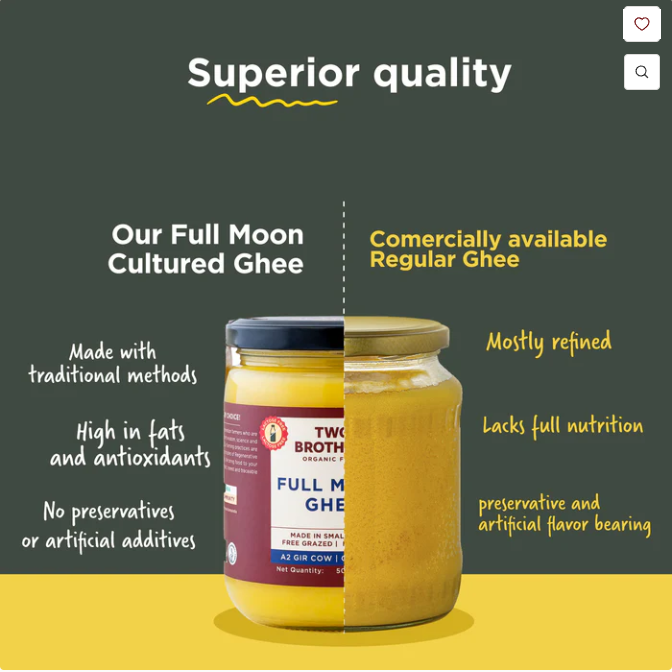 Full Moon Cultured Ghee