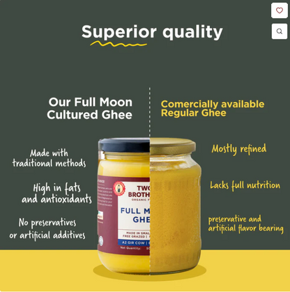 Full Moon Cultured Ghee