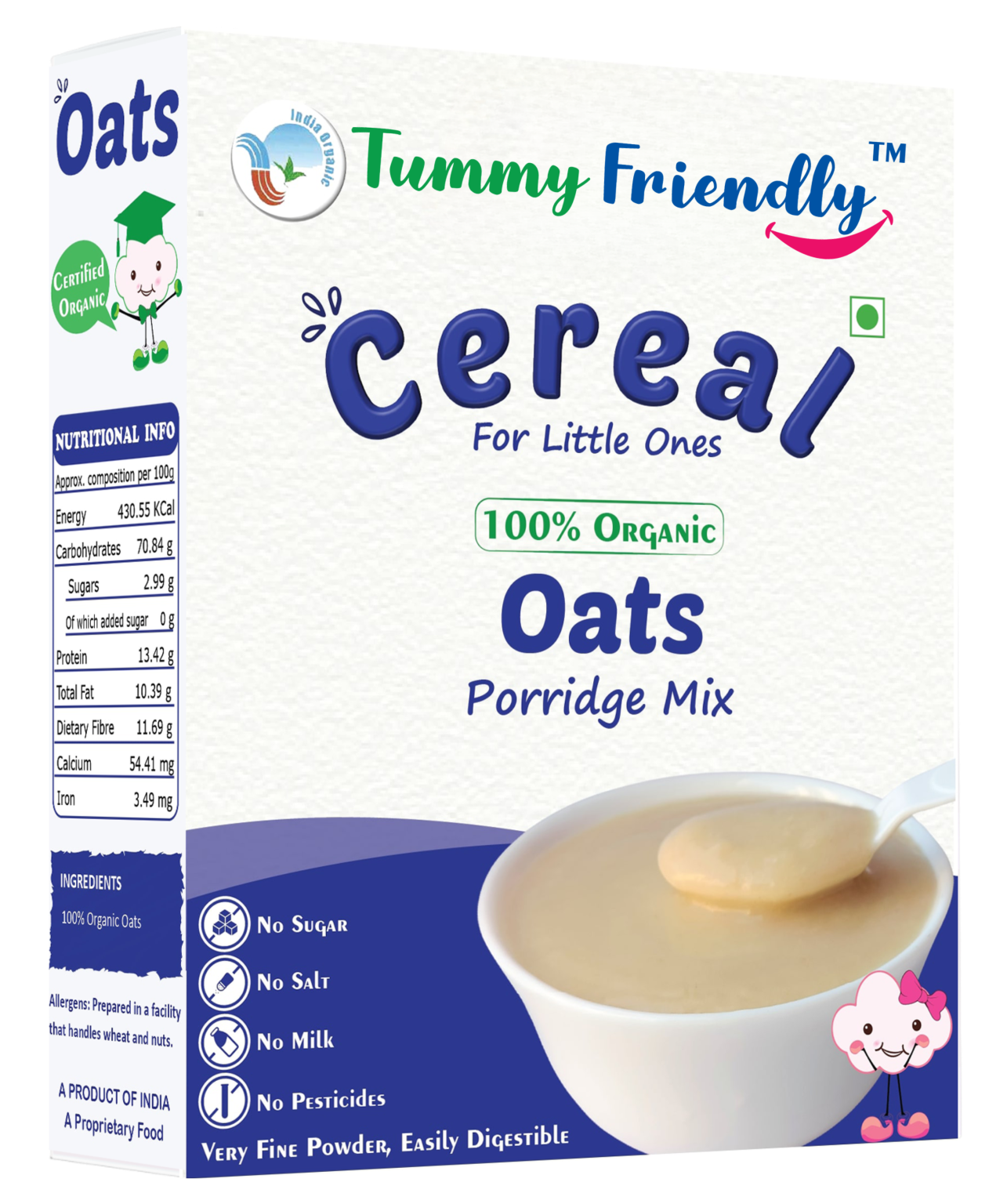 Tummy Friendly Oats Porridge Mix