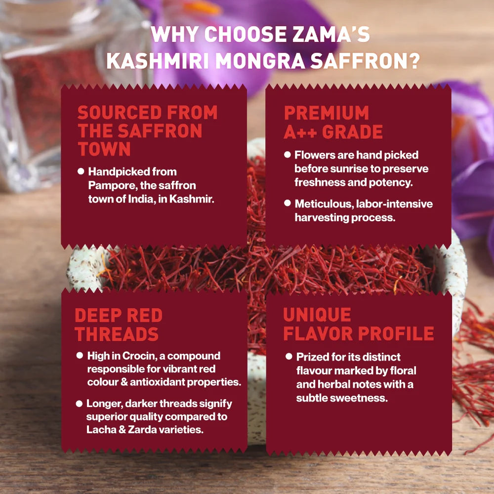Zama Kashmiri Saffron 1g