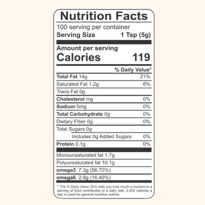 Praakritik C/P Flaxseed Oil 100ml