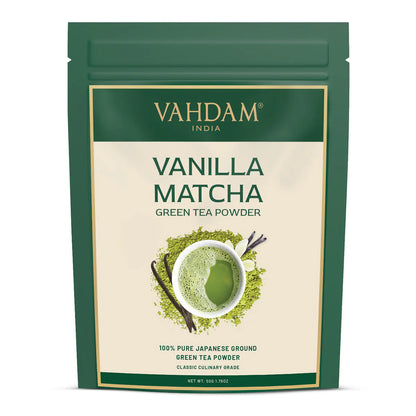 Vadham Authentic Matcha Green Tea with Vanilla